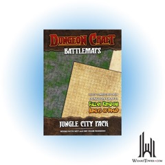 DUNGEON CRAFT BATTLE MAP: JUNGLE CITY MAP